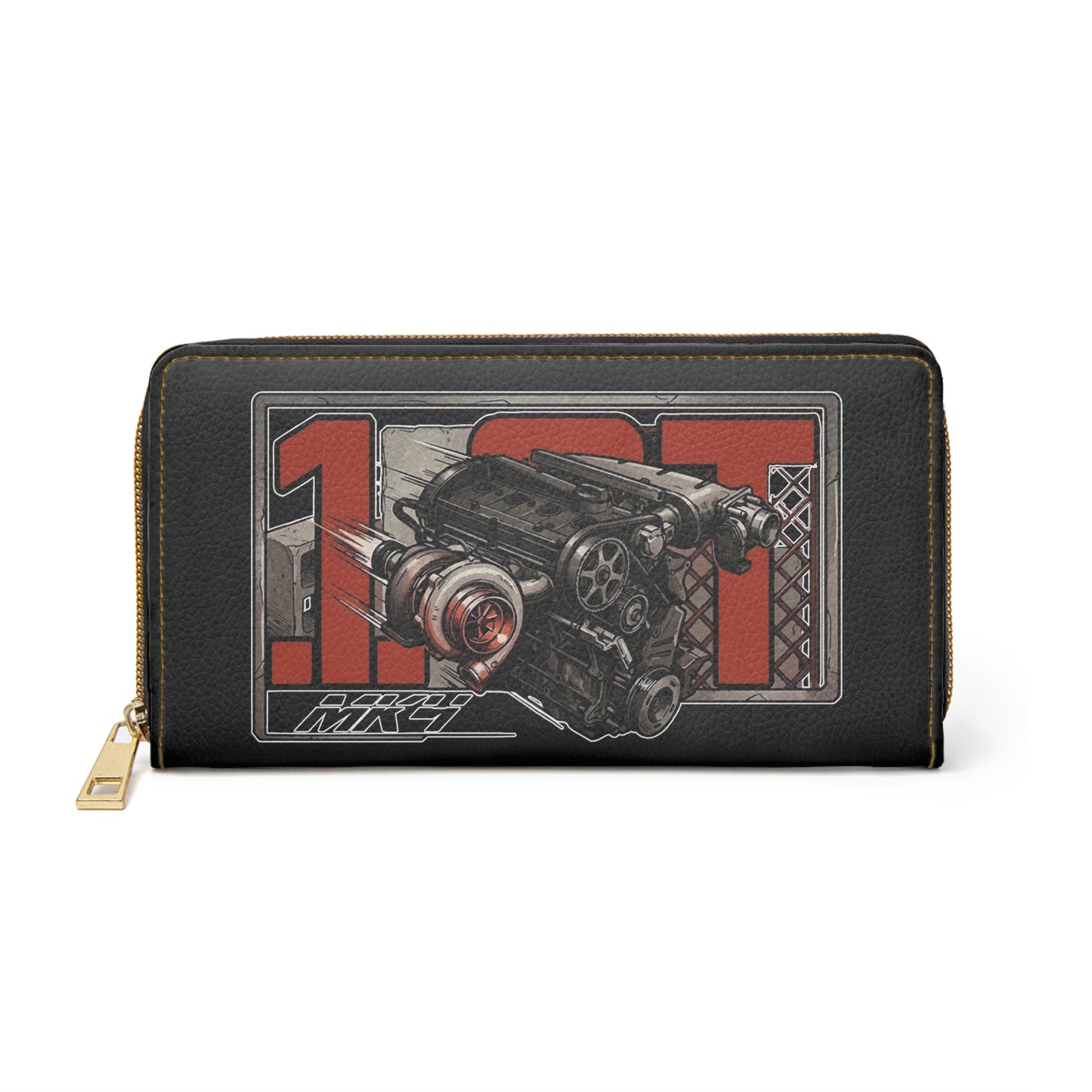 1.8T Big Turbo Zipper Wallet