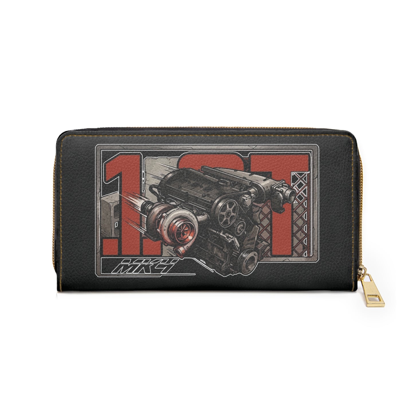 1.8T Big Turbo Zipper Wallet